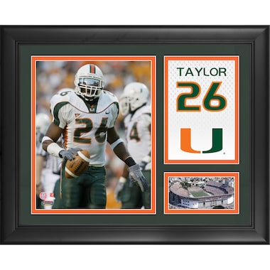 Sean Taylor  Framed 15'' x 17'' Campus Legend Collage