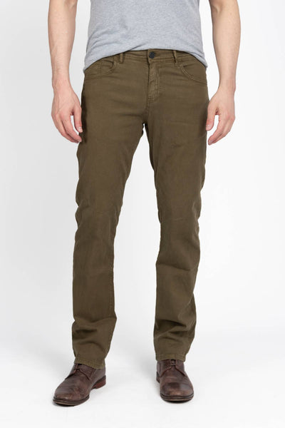 Jack Fit Brushed Olive Sateen