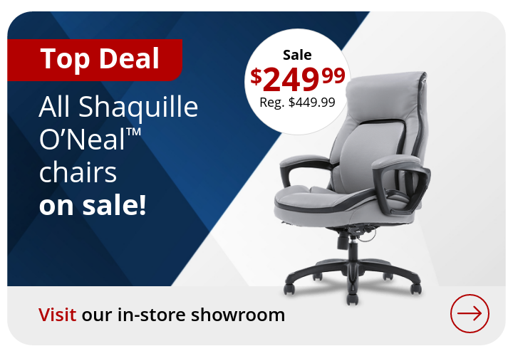 NEW-Select Shaq Chairs.  Starting at $249.99