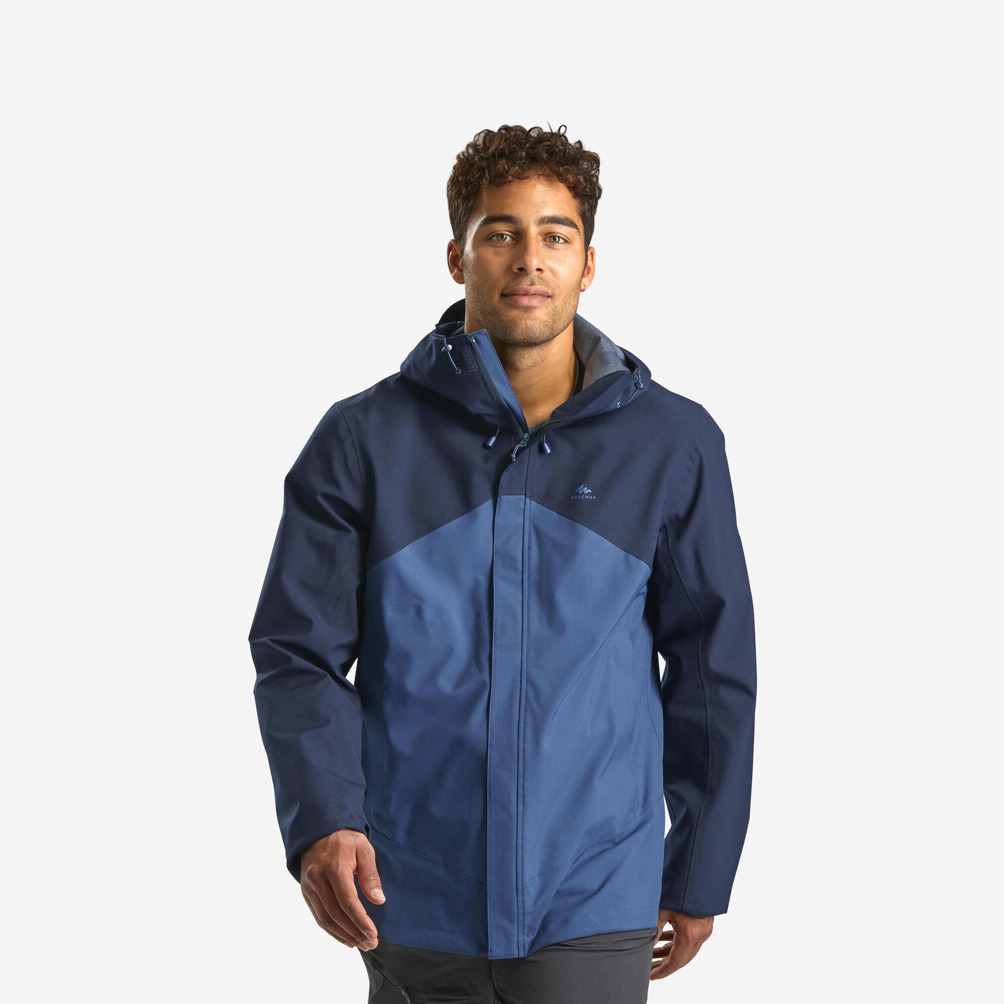 Image of Quechua Men's MH150 Waterproof Rain Jacket