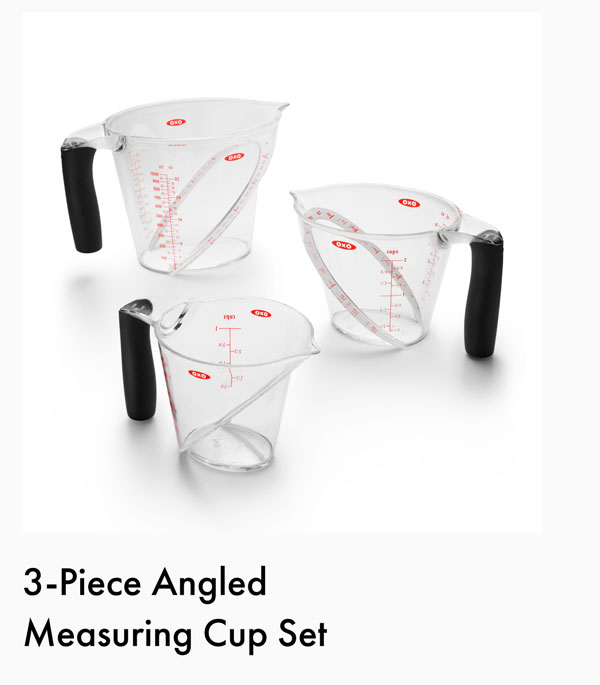 3-Piece Angled Measuring Cup Set