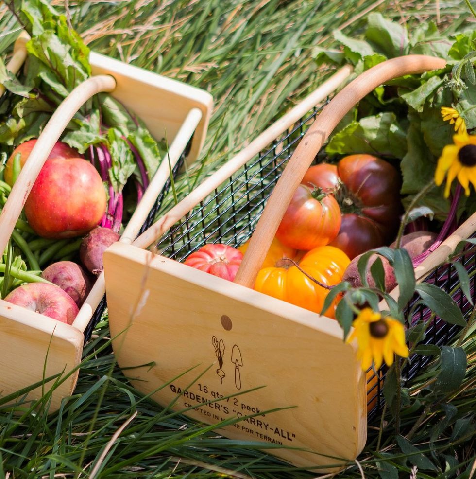 This Gorgeous Maple Basket Is Our Favorite Gift for Gardeners