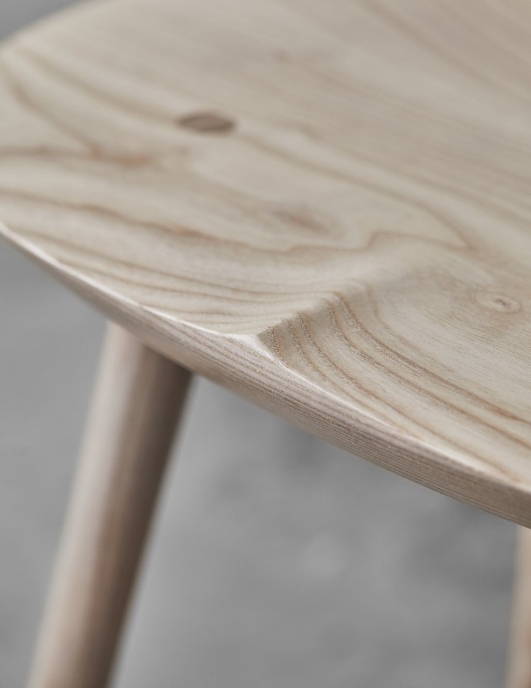 Carving Detail - Wayland Stool