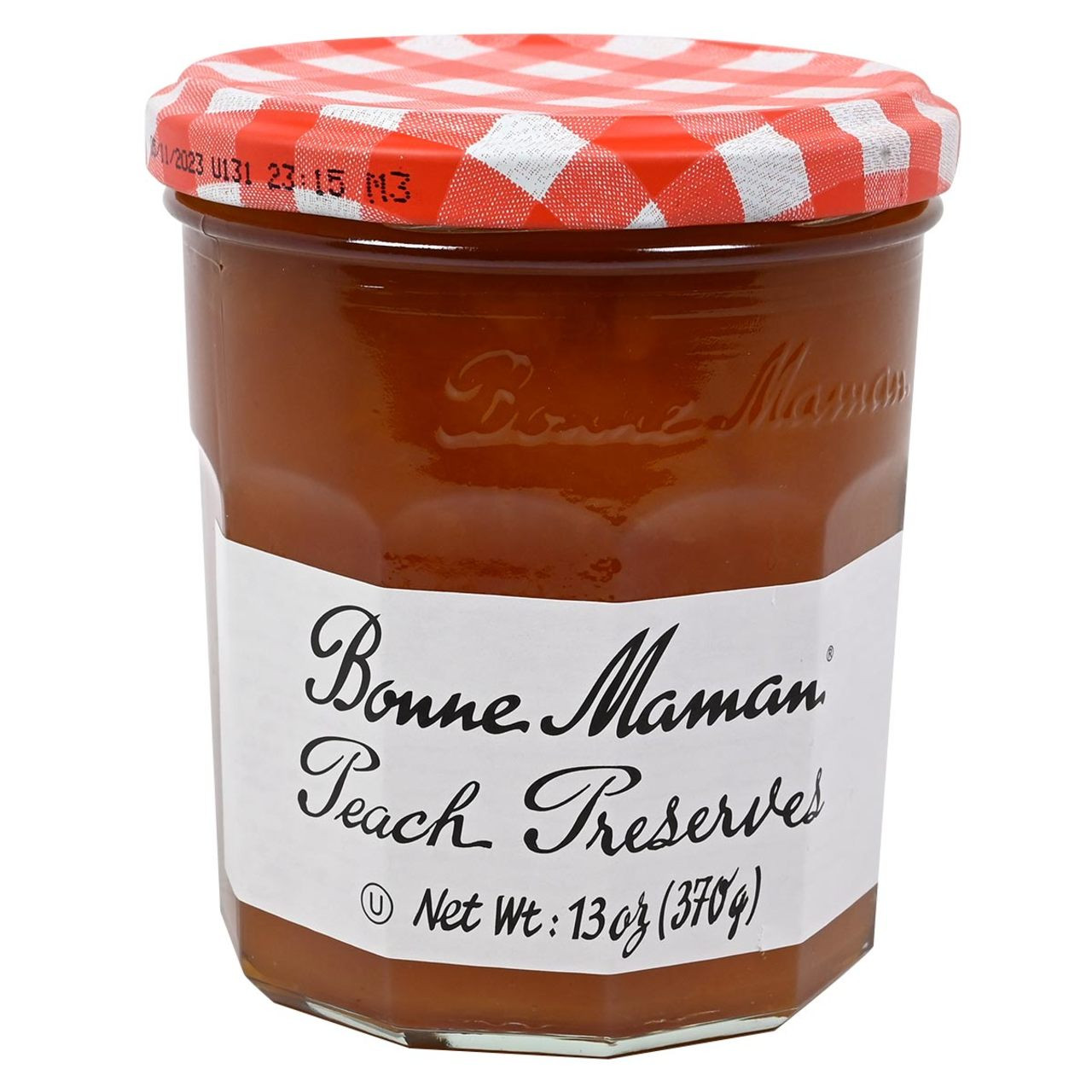 Image of Bonne Maman Peach Preserve - 13oz