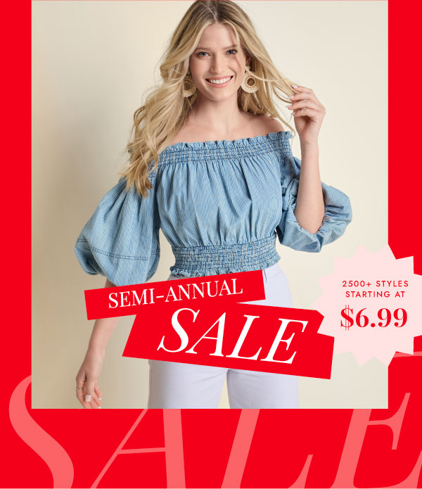 SEMI-ANNUAL SALE