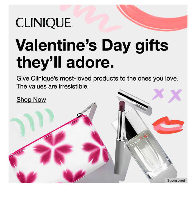 CLINIQUE, Valentine's Day Gifts They'll Adore, Shop Now