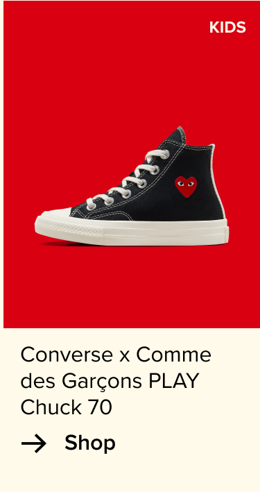 Shop: Converse x Comme des Garçons PLAY Chuck 70