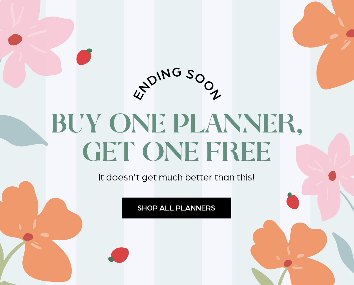 Buy One Planner, Get One Free!