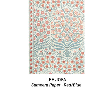 SAMEERA PAPER - RED/BLUE