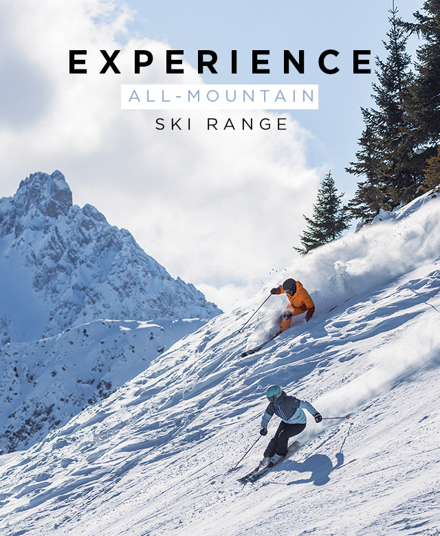 EXPERIENCE ALL MOUNTAIN SKI RANGE