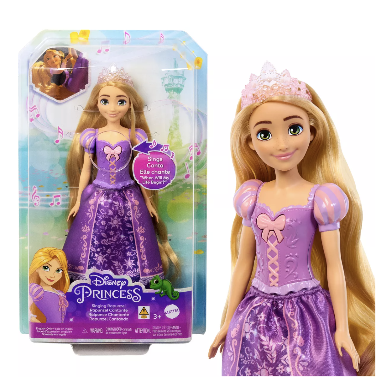 Disney Princess Singing Rapunzel Doll