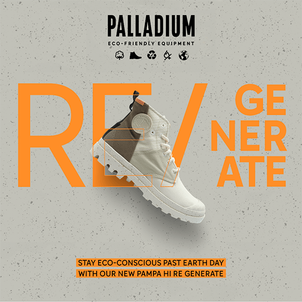 Stay eco-conscious past Earth Day with our new Pampa Hi Re Generate