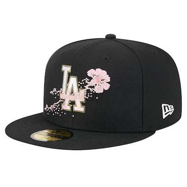  New Era Black  Dotted Floral 59FIFTY Fitted Hat