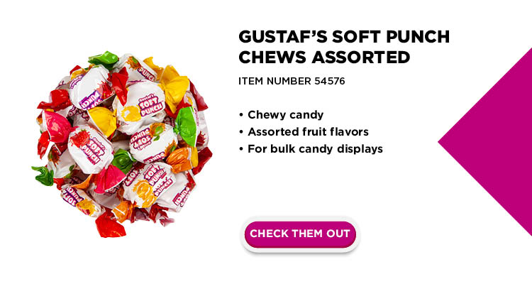 Gustaf's Soft Punch Chews Assorted