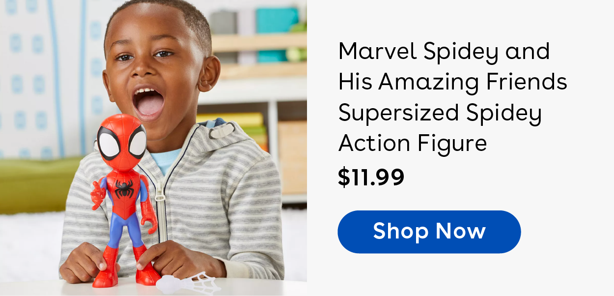 Marvel Spidey and His Amazing Friends Supersized Spidey Action Figure $11.99 Shop Now