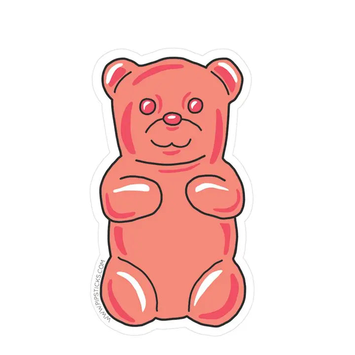 Pipsticks Gummy Bear Vinyl Sticker