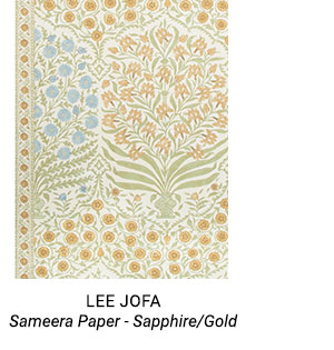 SAMEERA PAPER - SAPPHIRE/GOLD