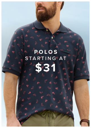 Polos Starting at $31