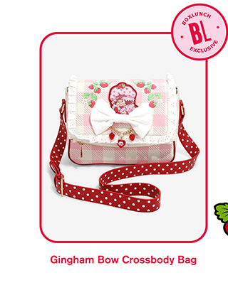 Gingham Bow Crossbody Bag