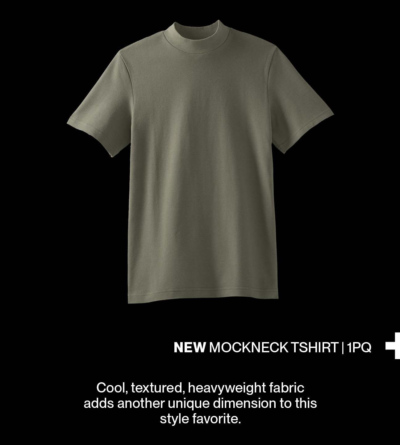 New Mockneck Tshirt