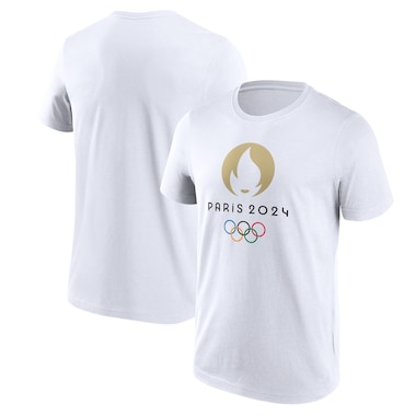  Fanatics White  Summer Olympics Primary Logo T-Shirt