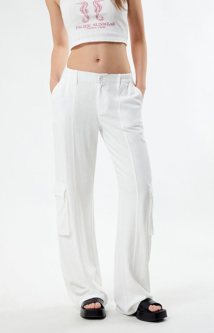 Image: Linen Cargo Pants