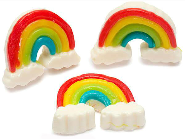 134470 - Gummy Rainbows Candy: 35-Piece Bag