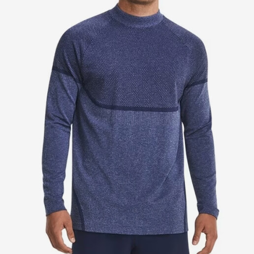 Under Armour Rush ColdGear Seamless Mock Top Mens