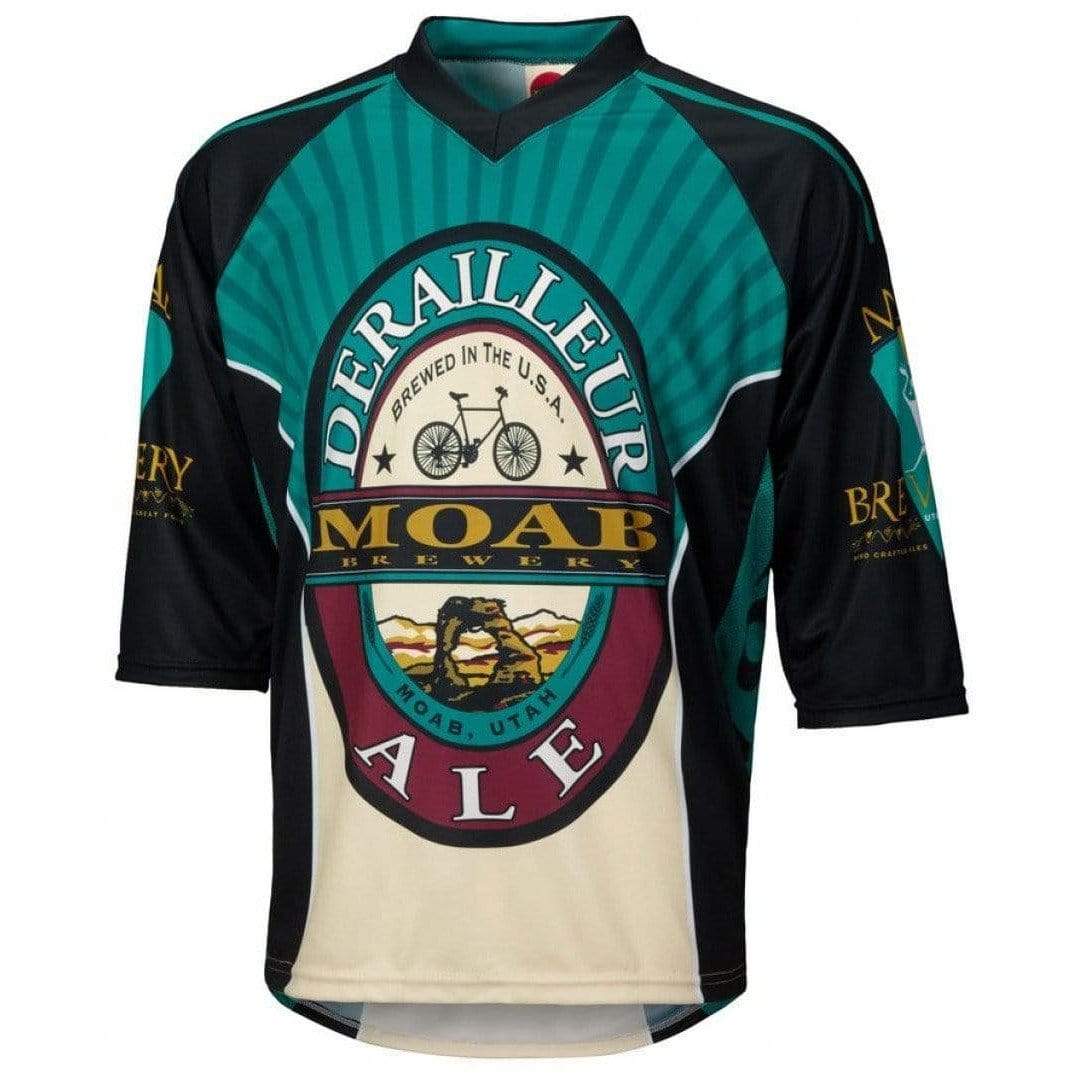 Image of Men's Moab Brewery Derailleur Ale Mountain Bike Jersey