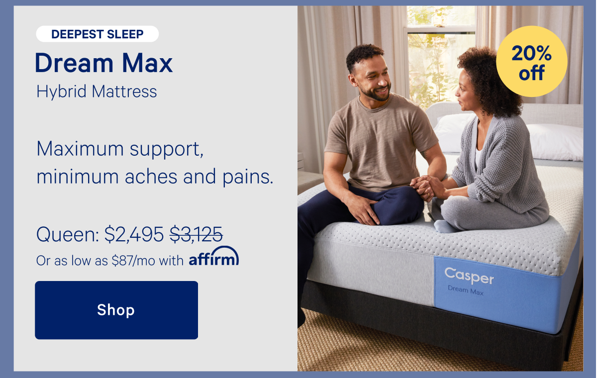 Dream Max Hybrid Mattress >> Shop >>