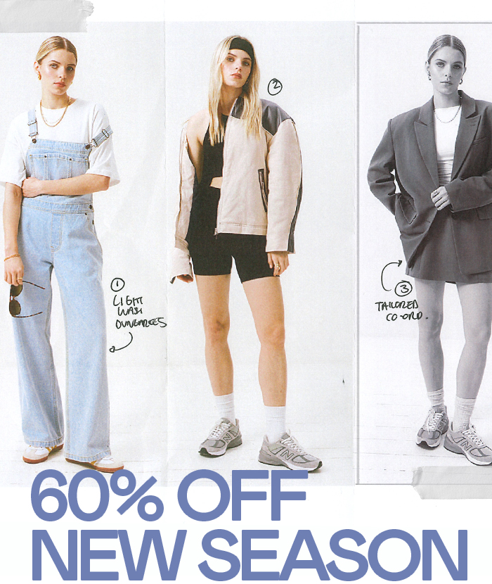 60% off new season