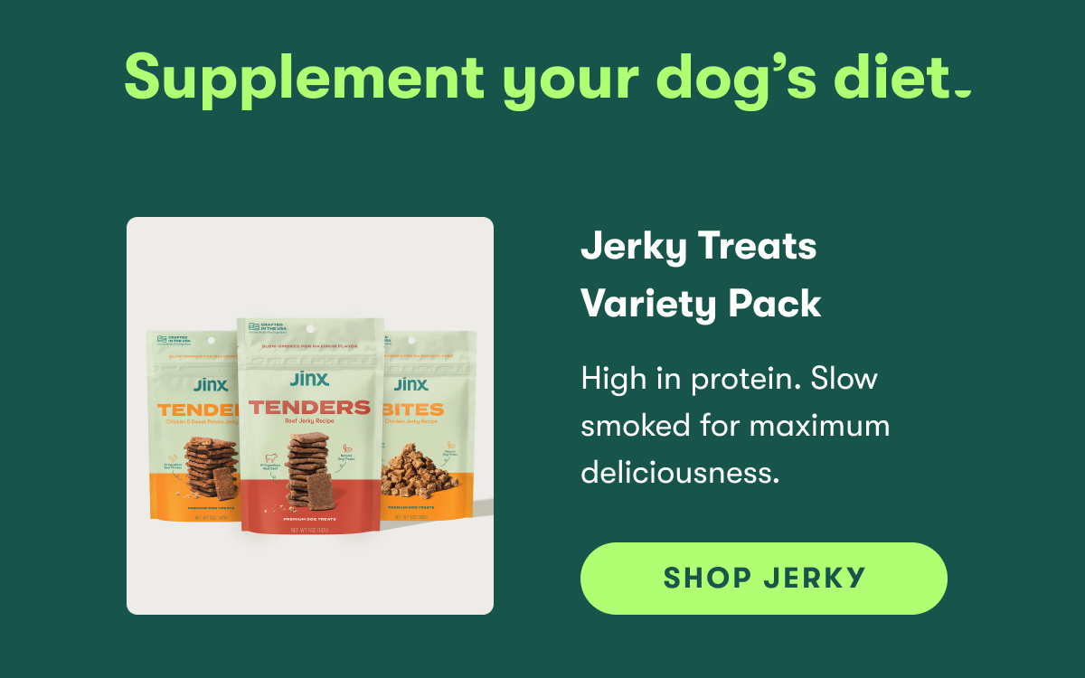 Supplement your dog's diet. Jerky Treats Variety Pack. High in protien, Slow-smoked for maximum deliciousness. Shop Jerky