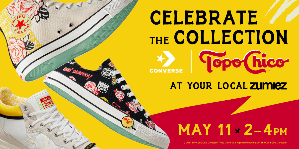 Converse x Topo Chico event May 11th | Find out if your local store is participating!