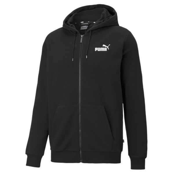 PUMA Essentials Small Logo Full-Zip Hoodie Men