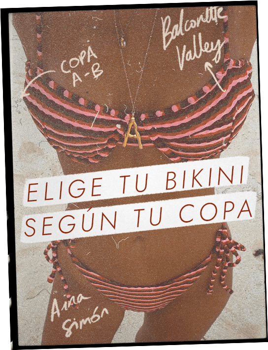 Elige tu bikini según tu copa