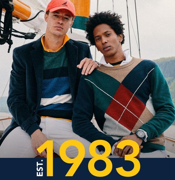 EST. 1983. Celebrating 40 years of nautical heritage. SHOP NOW