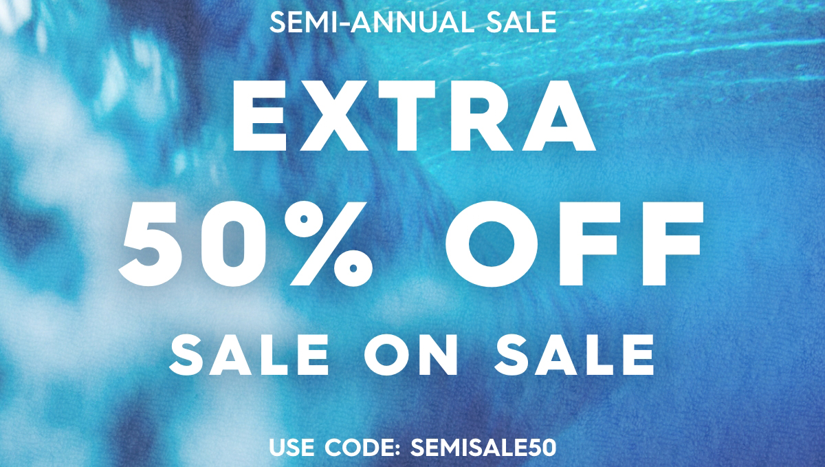 Extra 50% Off Sale On Sale