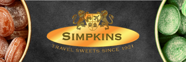 Simpkins Travel Sweets Since 1921