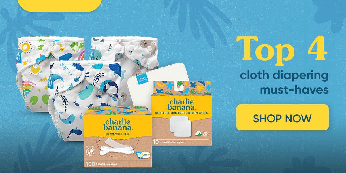 Here is the top 4  of cloth diapering must-haves you really need