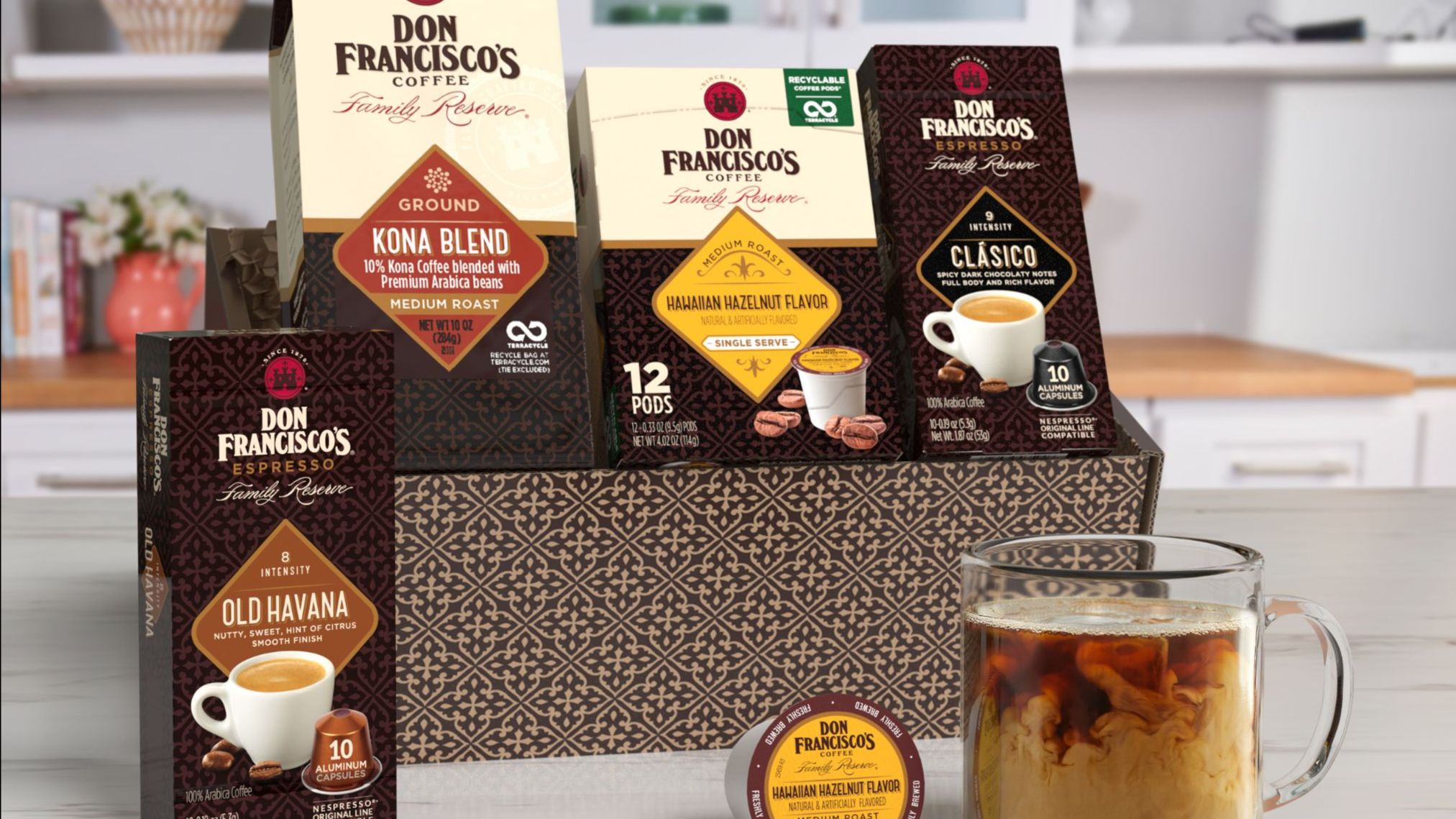 Collection of Don Francisco's Coffees