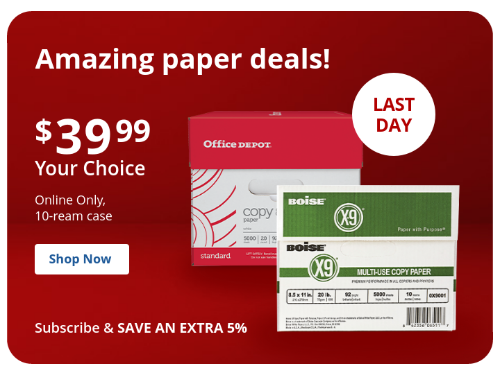 HOT PAPER DEAL $39.99