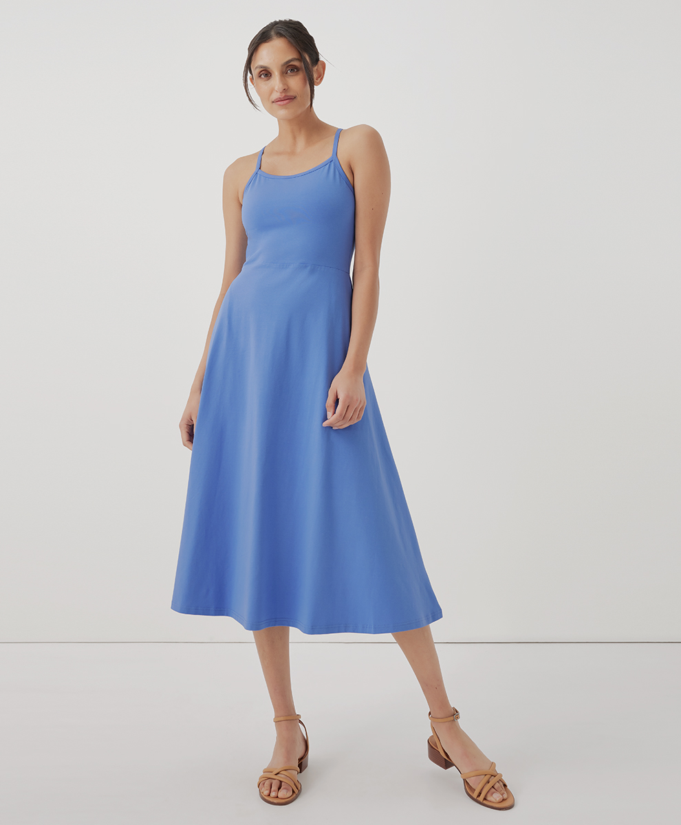 Image of Women's Fit & Flare Midi Dress