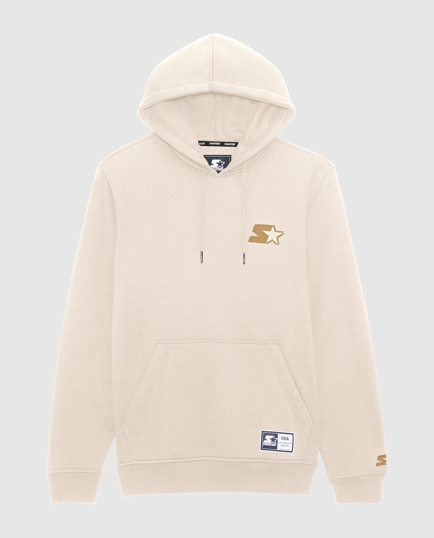 Image of Starter Jimmy Pullover Hoodie Vintage White