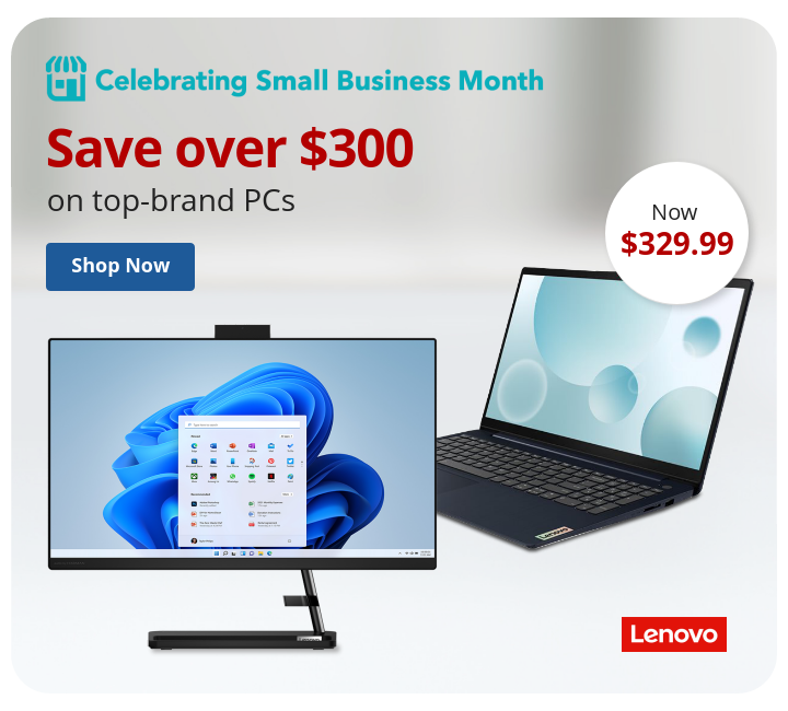 Save over $300 on select tech