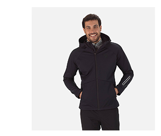 SOFTSHELL HOODED JACKET