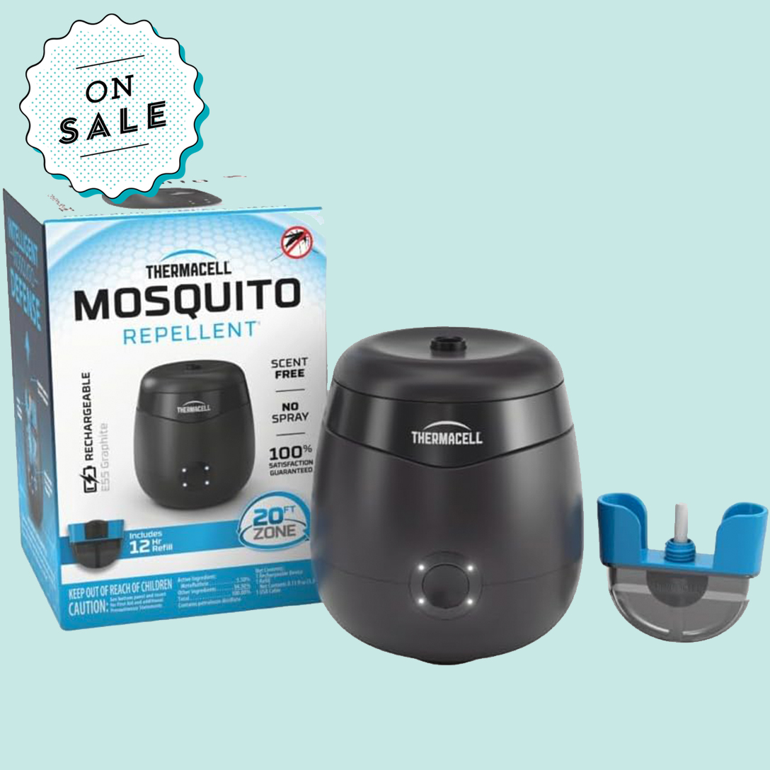 The Thermacell Rechargeable Mosquito Repeller Is on Sale