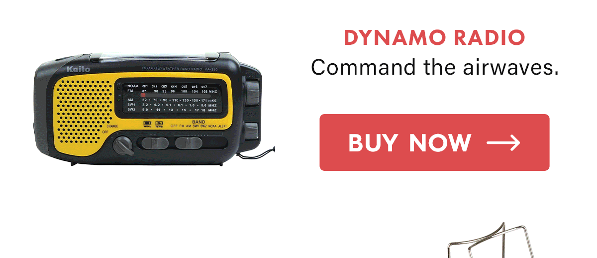 Dynamo Radio Command the airwaves. CTA: Buy Now