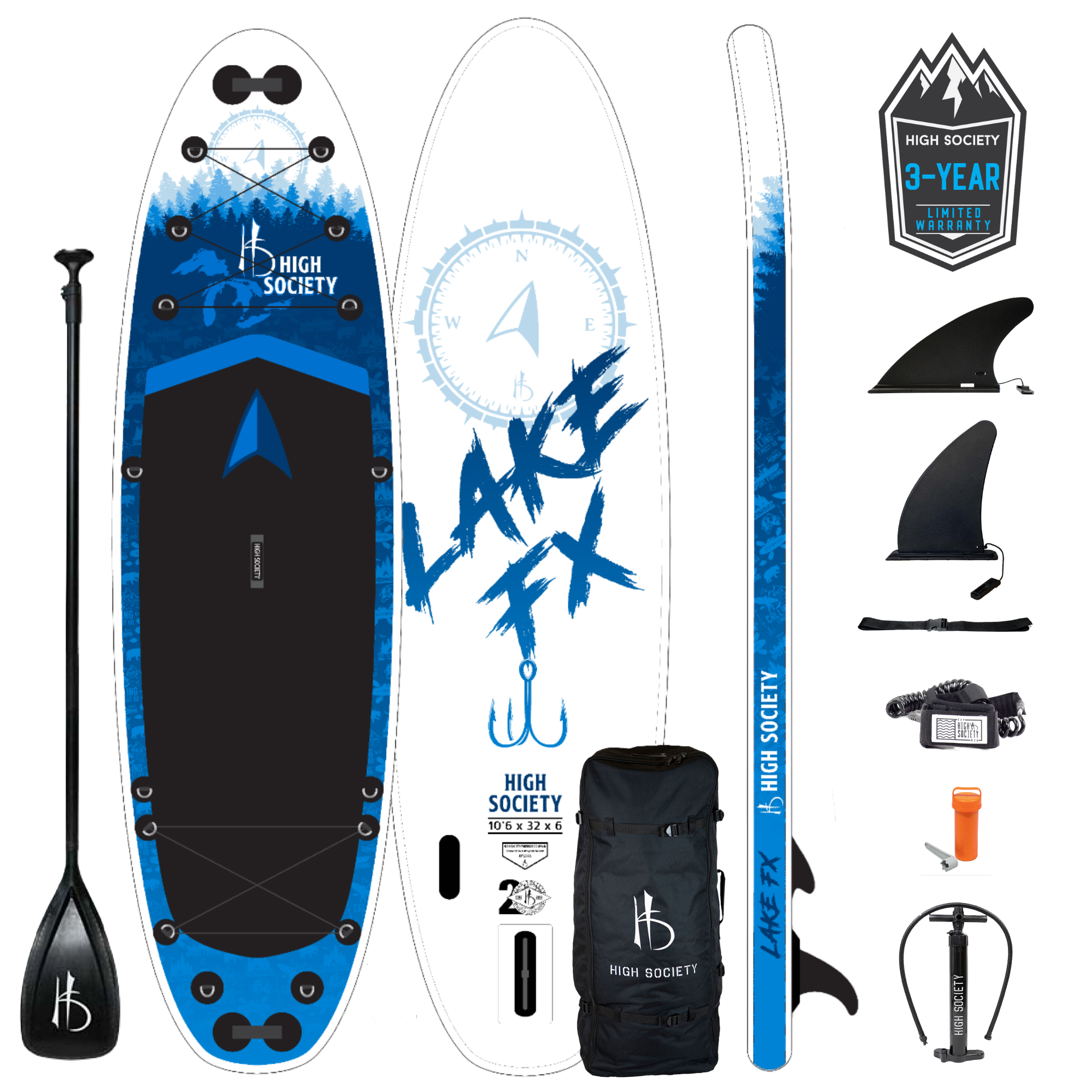 Image of LakeFX Paddle Board Package