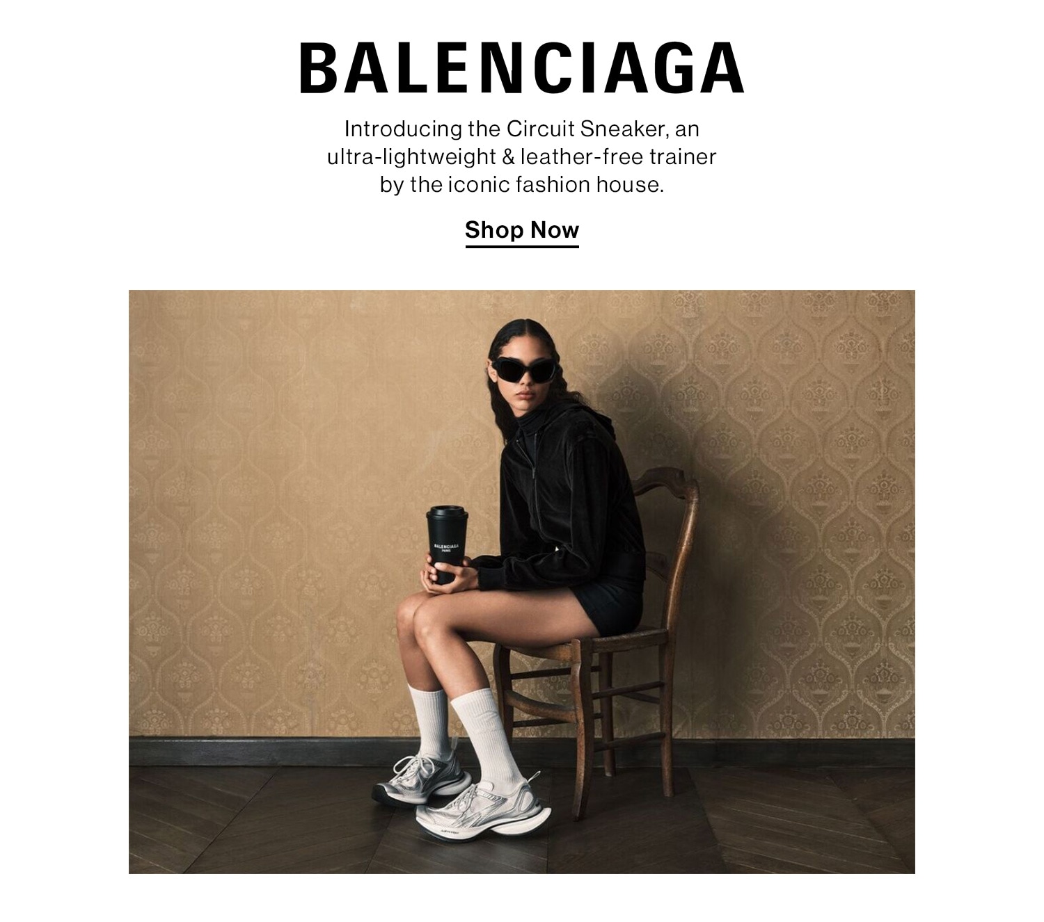 BALENCIAGA. Introducing the Circuit Sneaker, an ultra-lightweight & leather-free trainer by the iconic fashion house. Shop Now