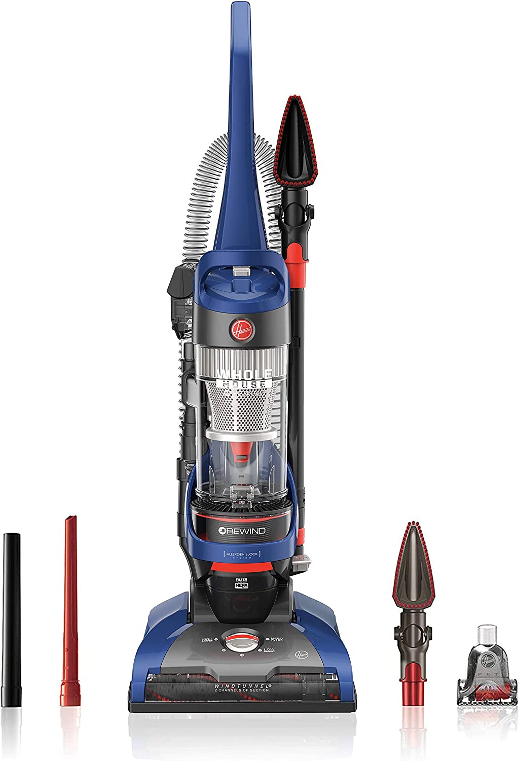 Image of Hoover Wind Tunnel 2 Whole House Upright Vacuum